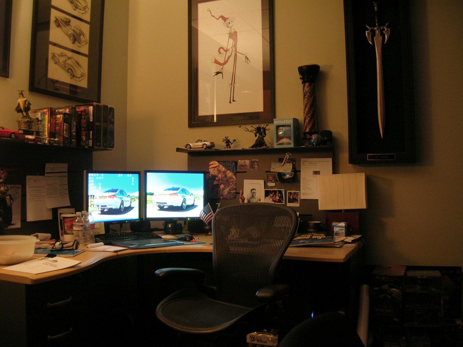 Gary Platner's Desk