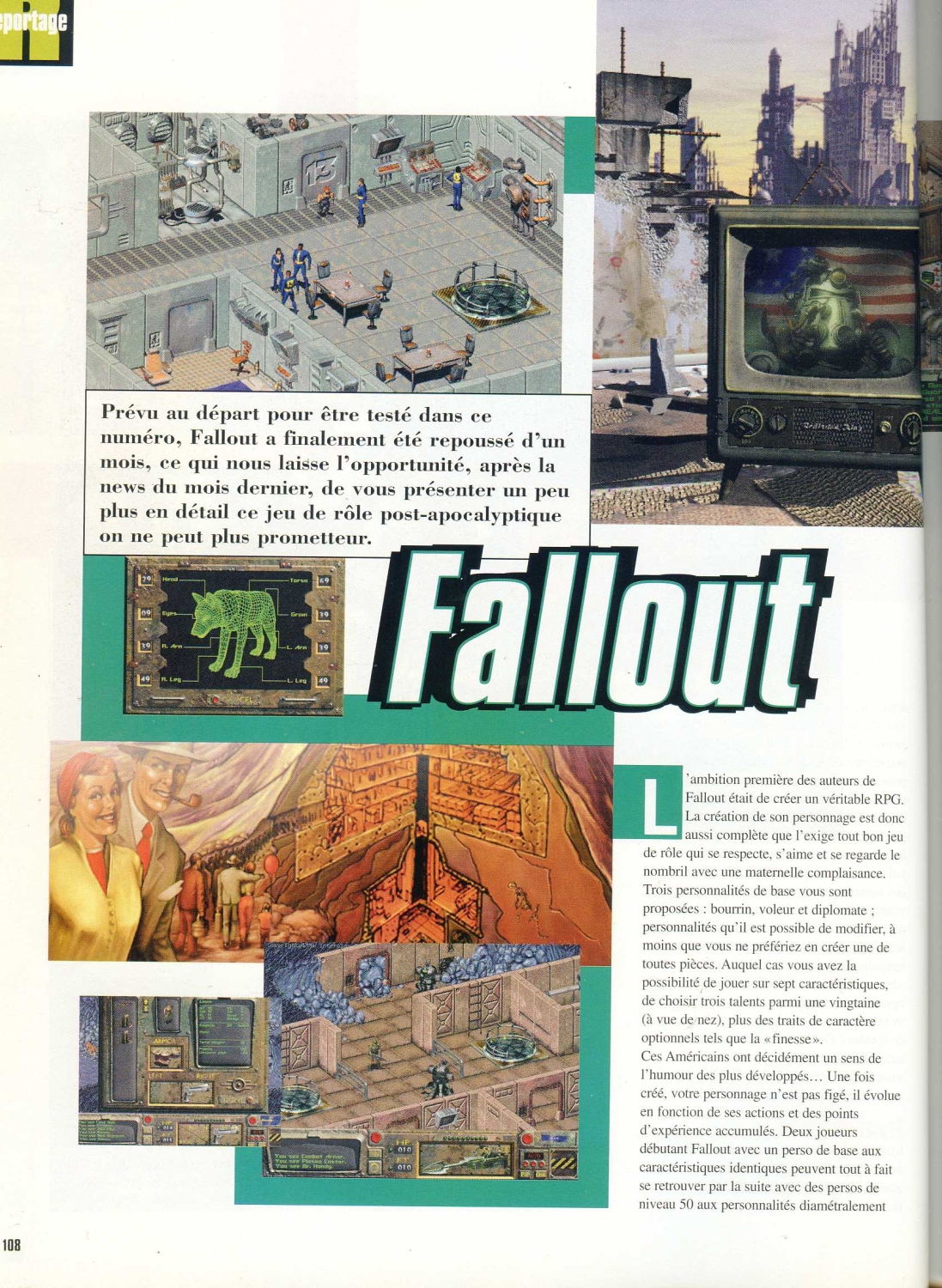 Gen 4 Fallout preview (1997) FR