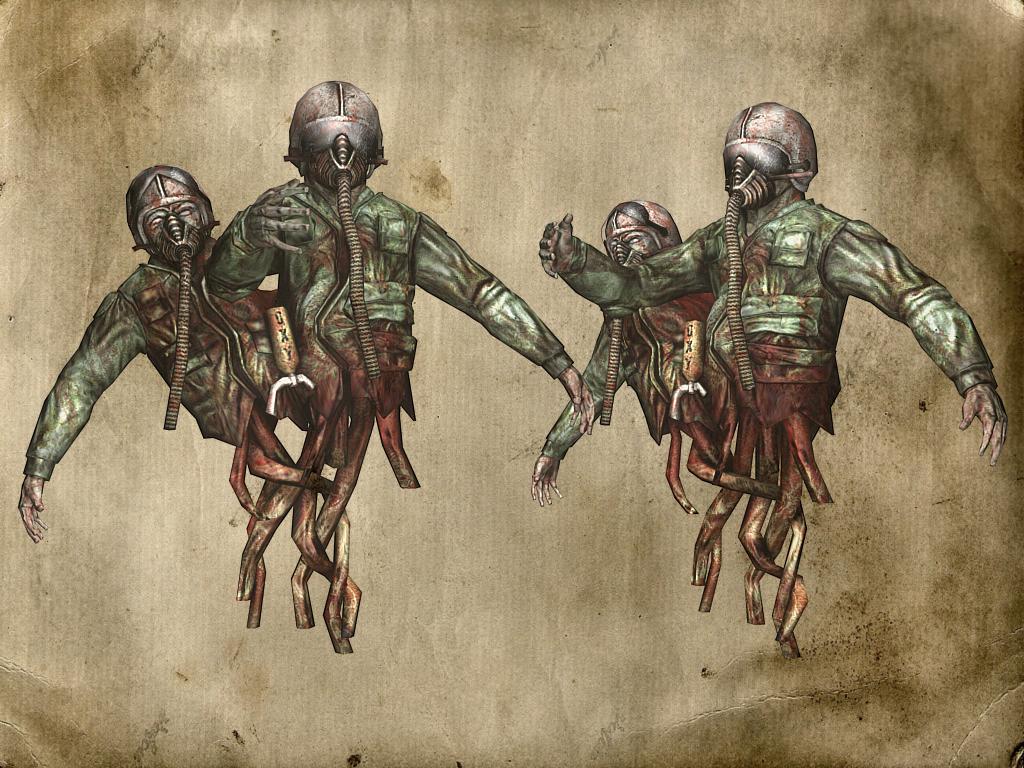 Half-Zombie Soldiers