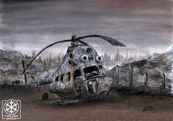 Helicopter Wreckage