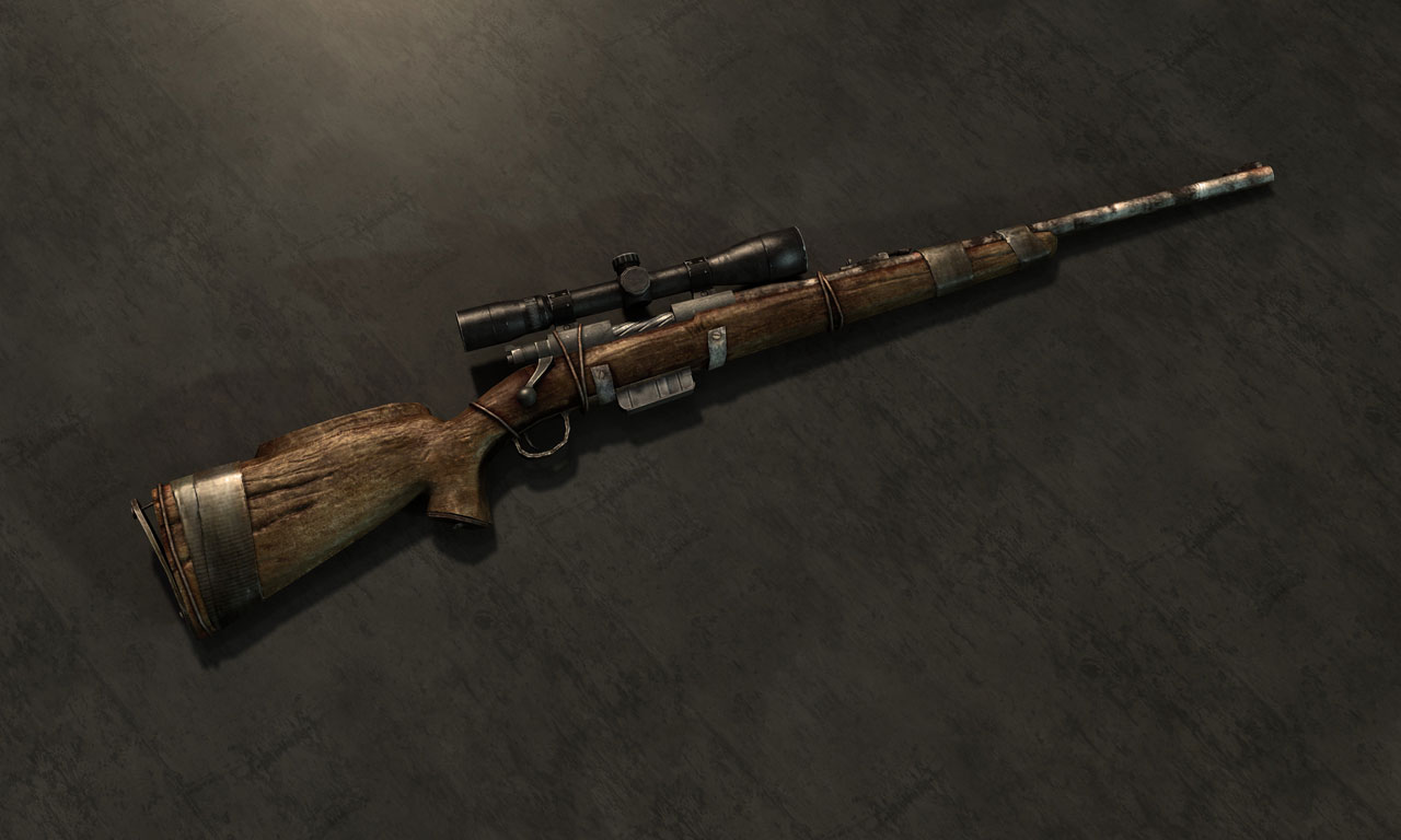 Hunting rifle all mods