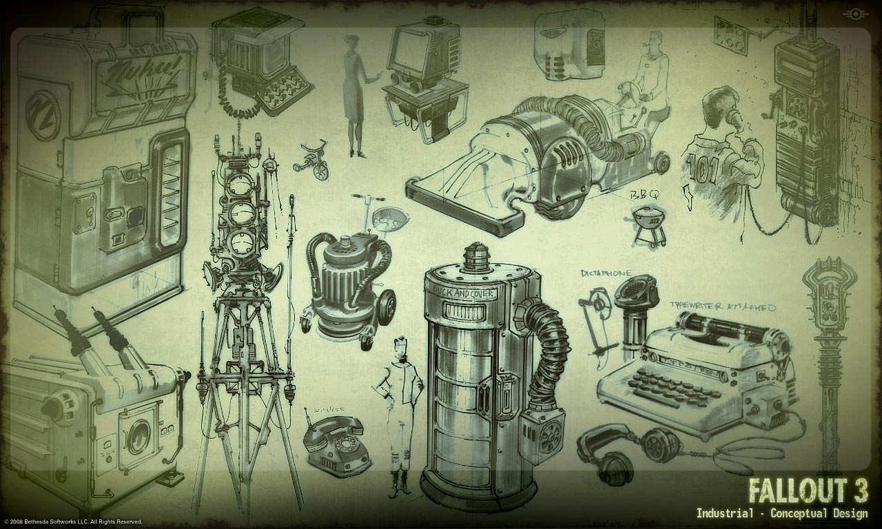 Industrial concept art