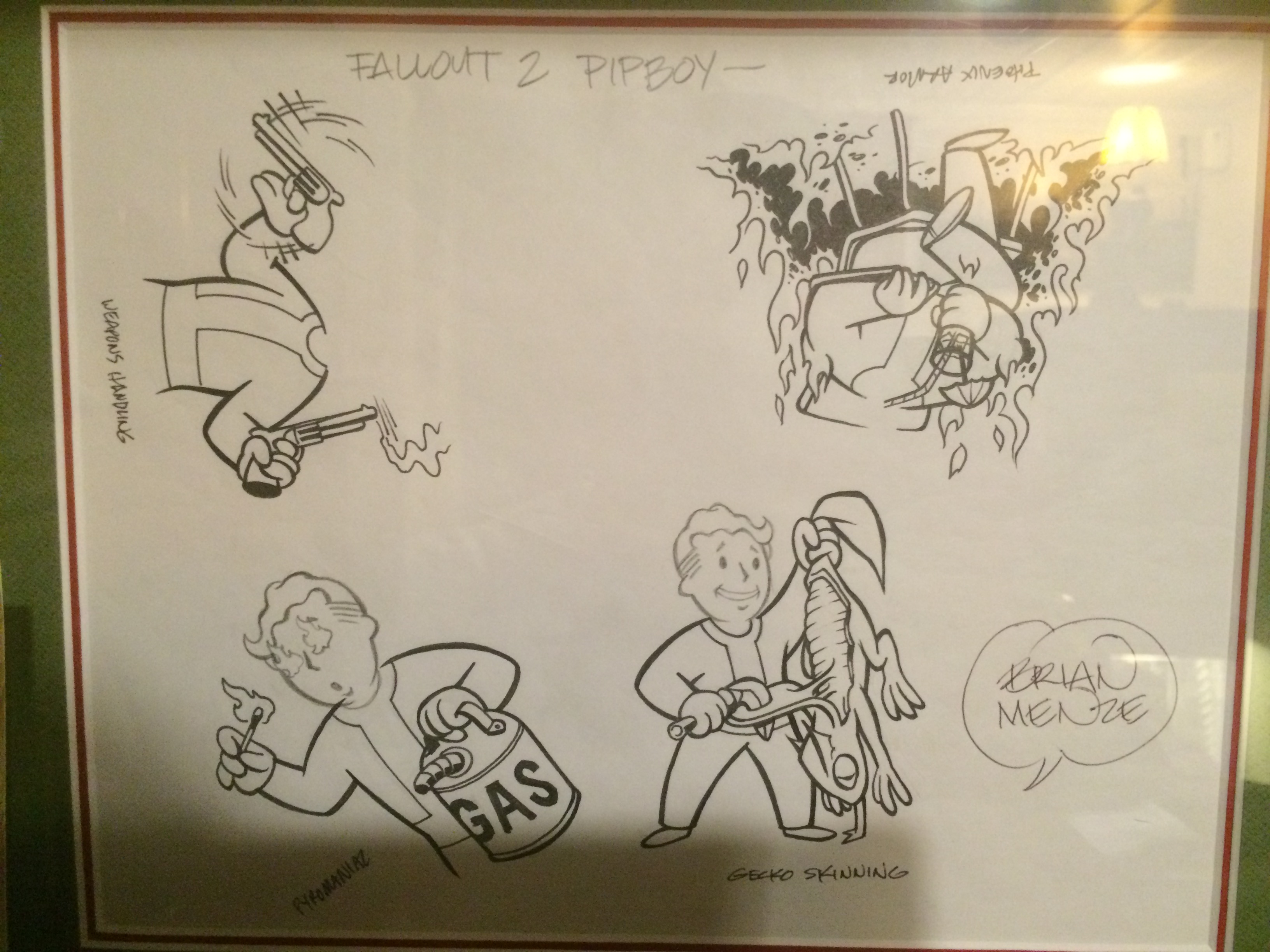 Perk, original 1998 concept art