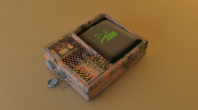 Pipboy 2000 render