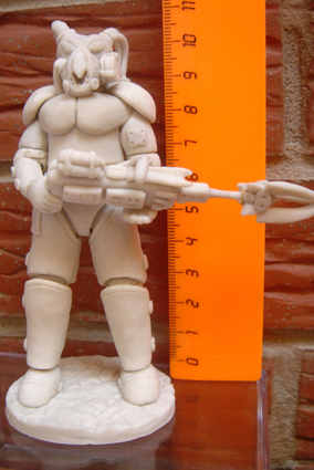 Plastic Enclave Trooper #1