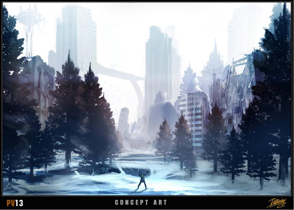 Project V13 Concept Art - Snow City