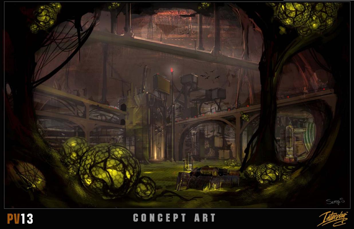 Project V13 Concept Art - Underground City