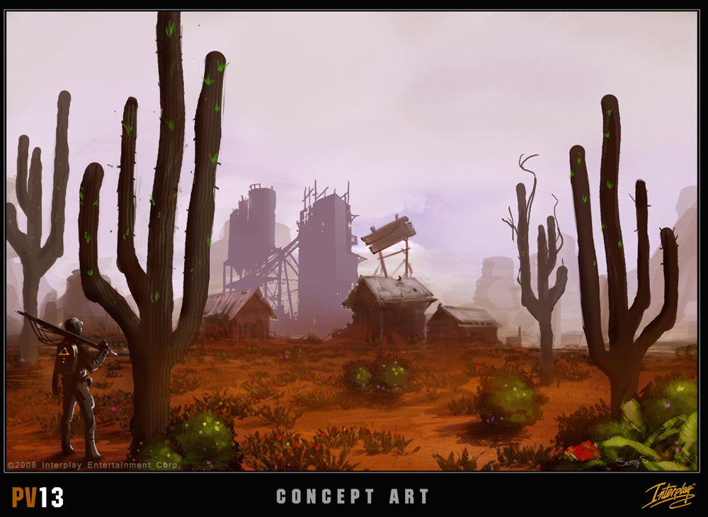 Project V13 Desert concept art