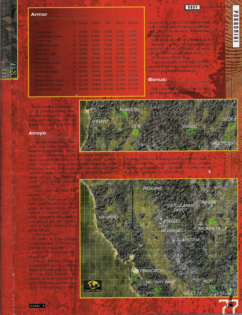 Reset Fallout 2 guide PL (1999)