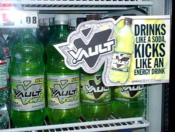 Vault and Vault Zero Soft Drinks