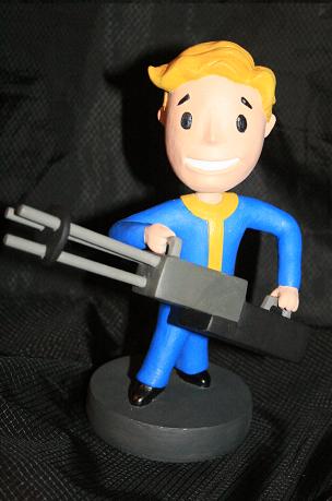 Vault Boy Bobble Head: Big Guns 1