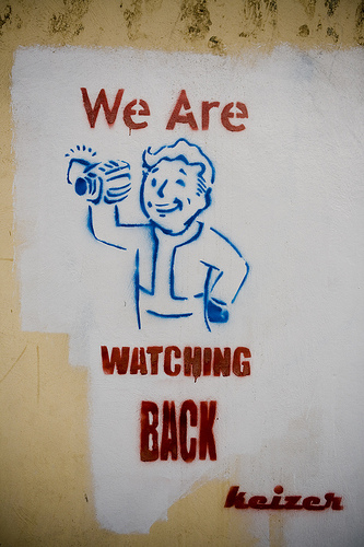 Vault Boy - political graffiti