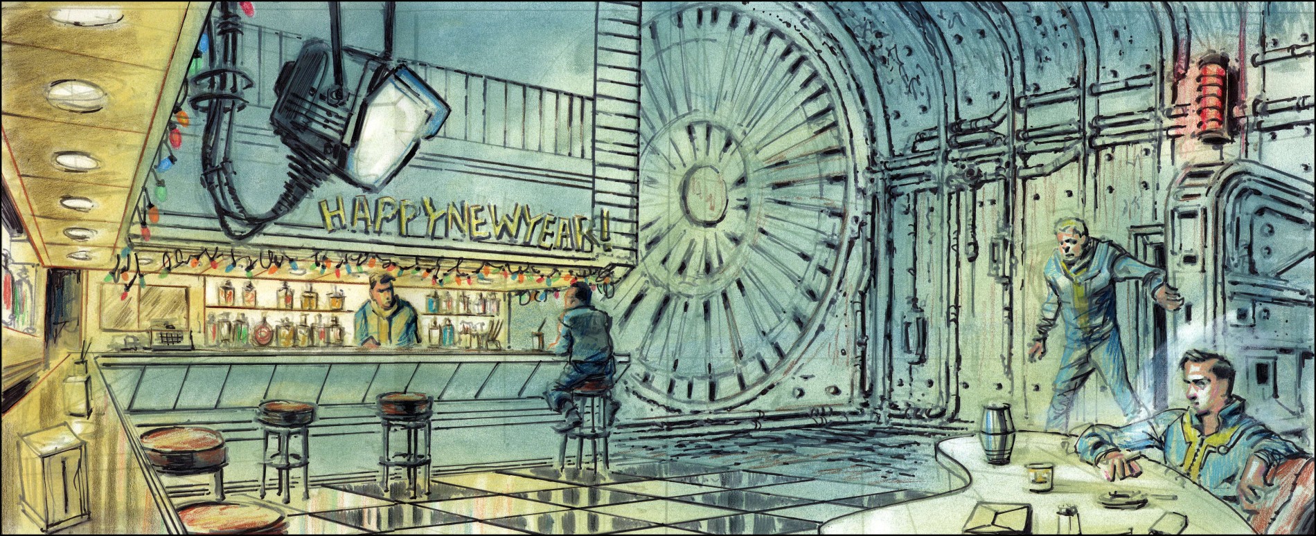 Vault cafeteria