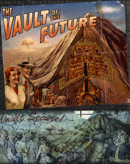 Vault poster comparison for Fallout 3