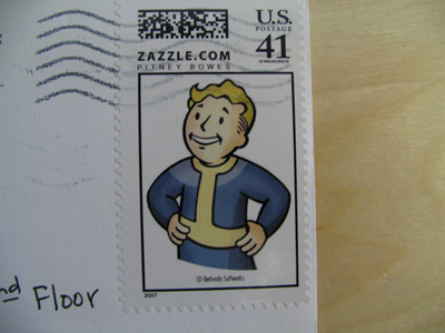 VaultBoy stamp