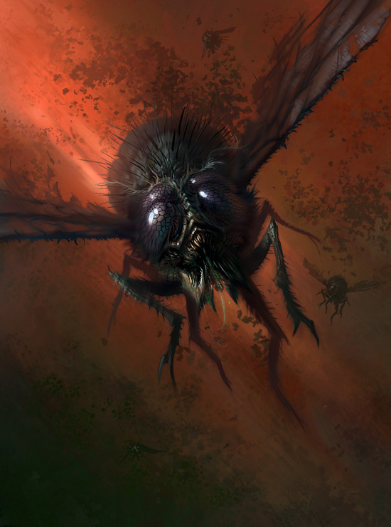 Wasteland 2 giant mosquito concept art