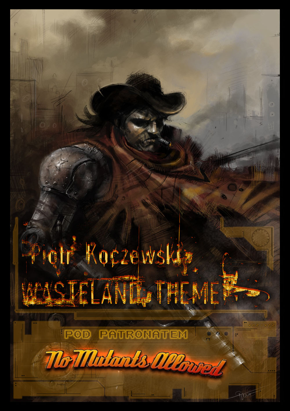 Wasteland Themes album promo cover #4